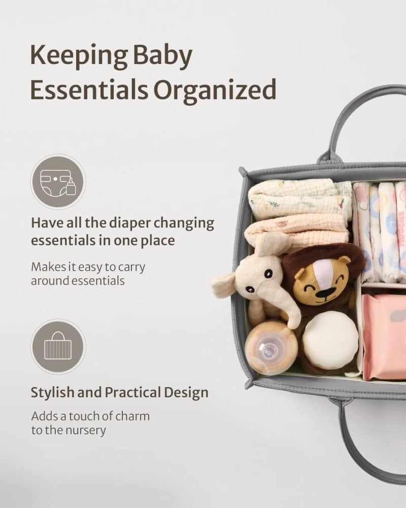 Blissful Diary Diaper Caddy Organizer - Image 48