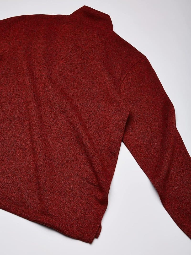 Wrangler Authentics Men's Long Sleeve Fleece Quarter-Zip Sweater - Image 26