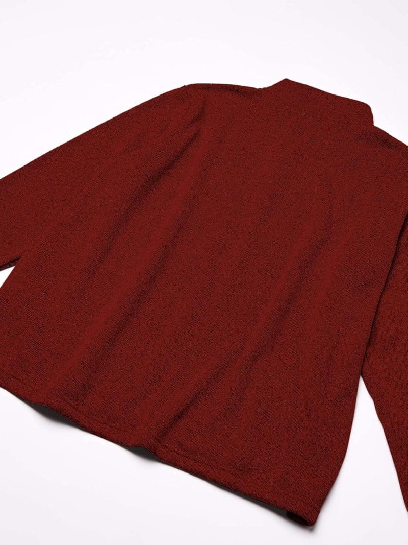Wrangler Authentics Men's Long Sleeve Fleece Quarter-Zip Sweater - Image 29