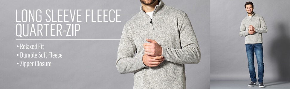 Authentics Long Sleeve Quarter Zip