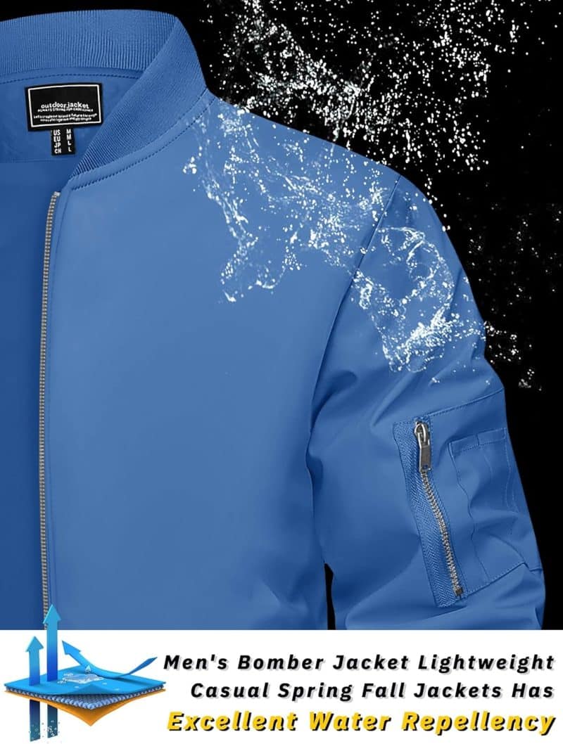 TACVASEN Men's Bomber Jacket - Image 24