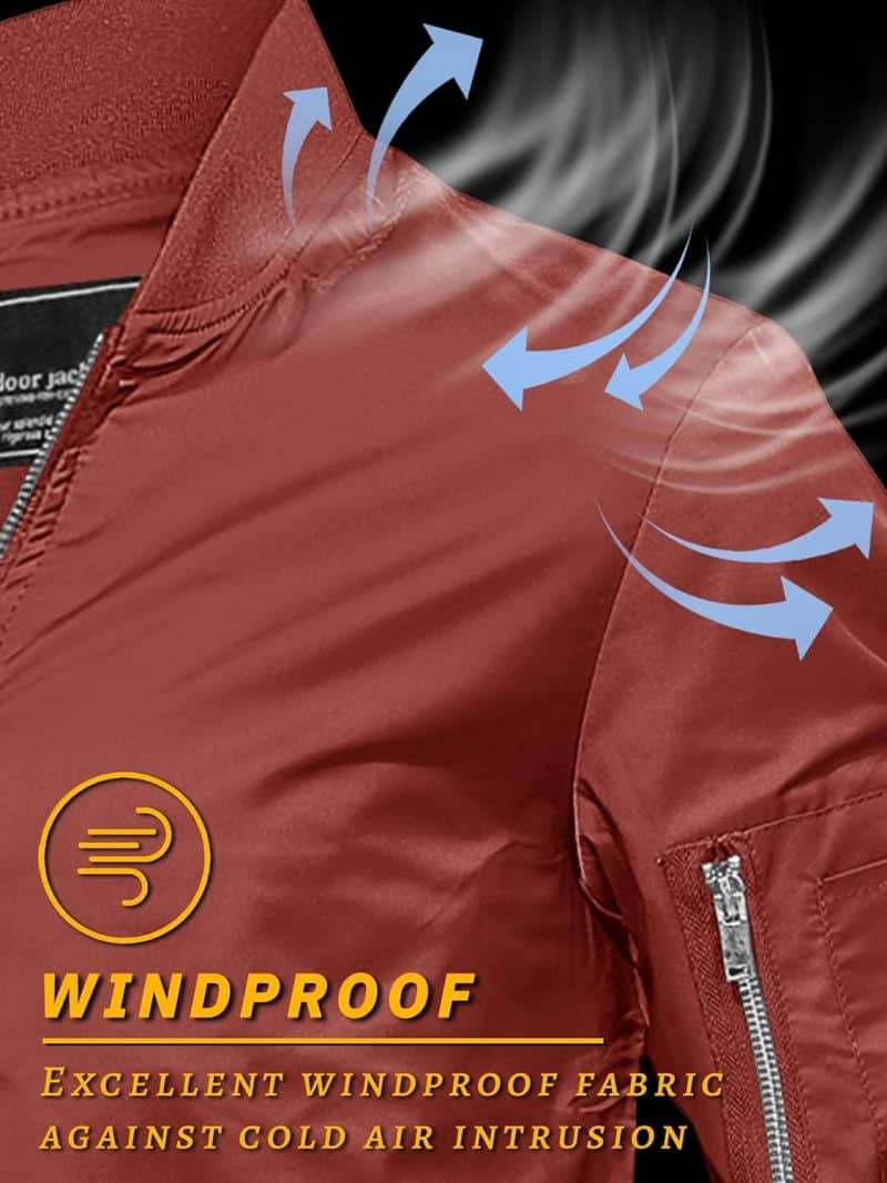 TACVASEN Men's Bomber Jacket - Image 32