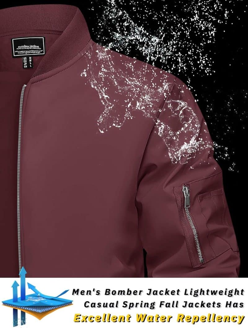 TACVASEN Men's Bomber Jacket - Image 37