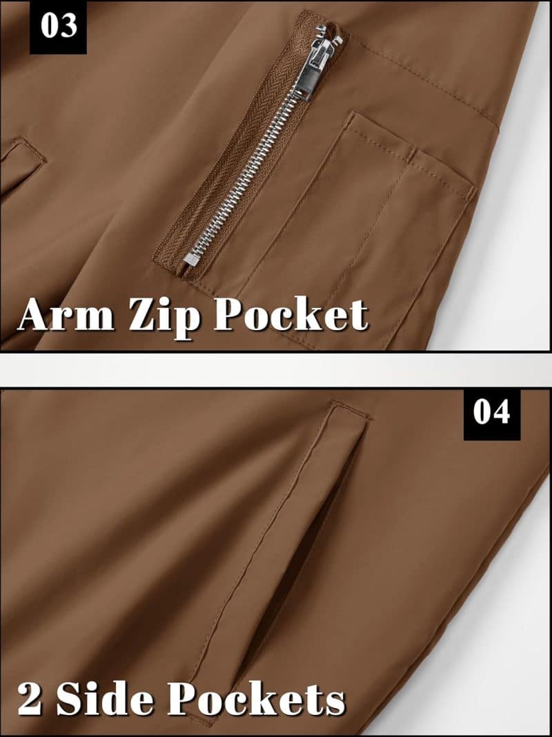 TACVASEN Men's Bomber Jacket - Image 48