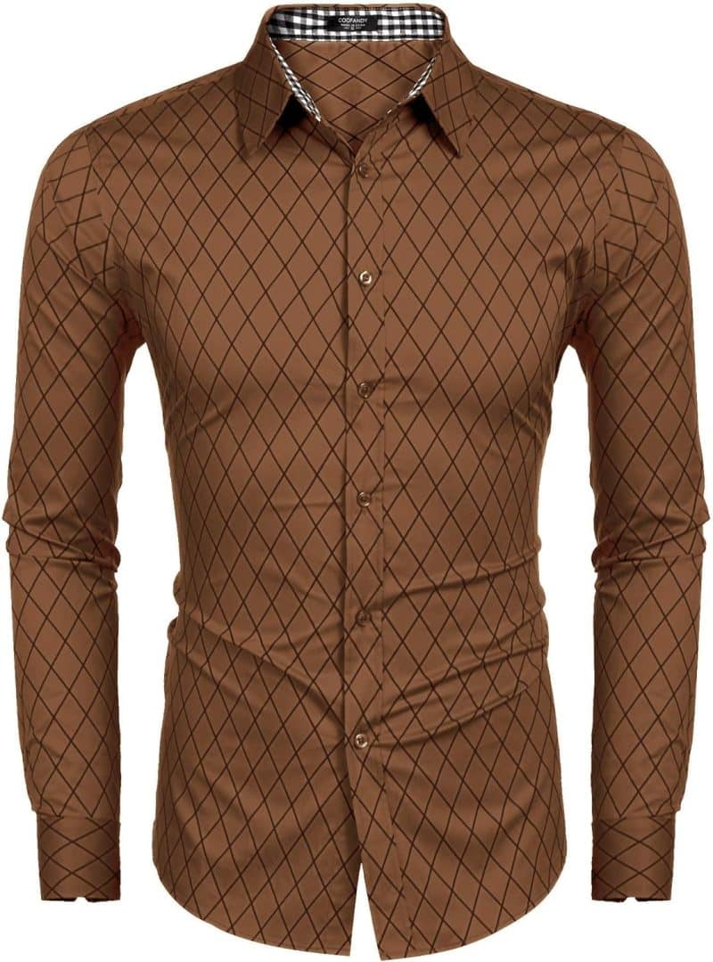 COOFANDY Men's Long Sleeve Dress Shirt - Image 7