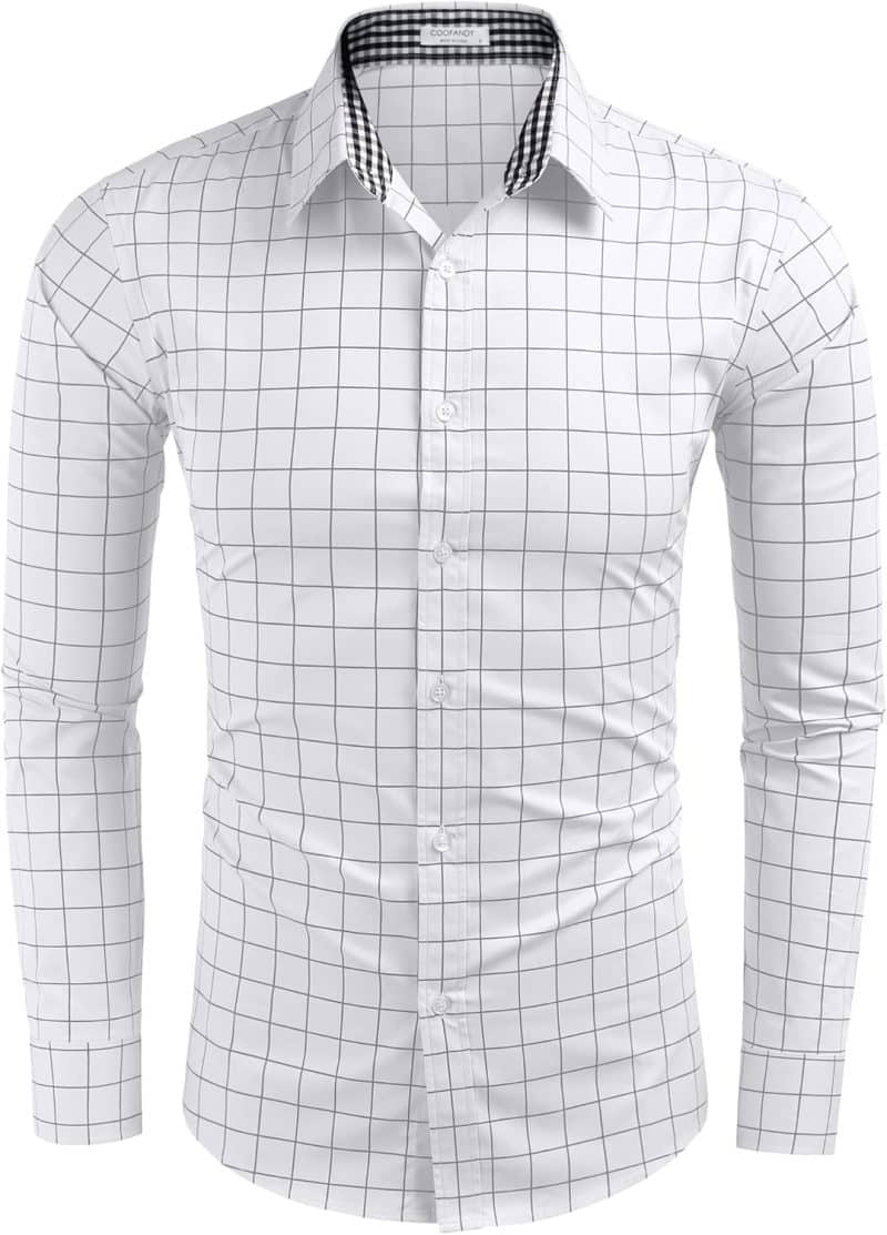 COOFANDY Men's Long Sleeve Dress Shirt - Image 24