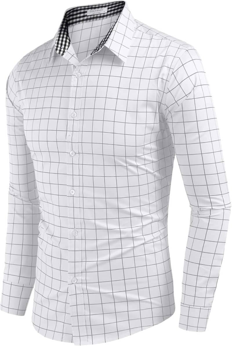 COOFANDY Men's Long Sleeve Dress Shirt - Image 25