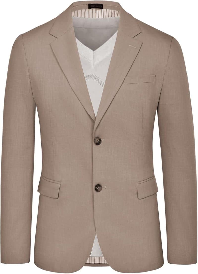 GRACE KARIN Men's Casual Suit Jacket - Image 2