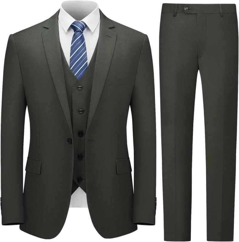 Cooper & Nelson Slim Fit 3 Piece Suit for Men - Image 13
