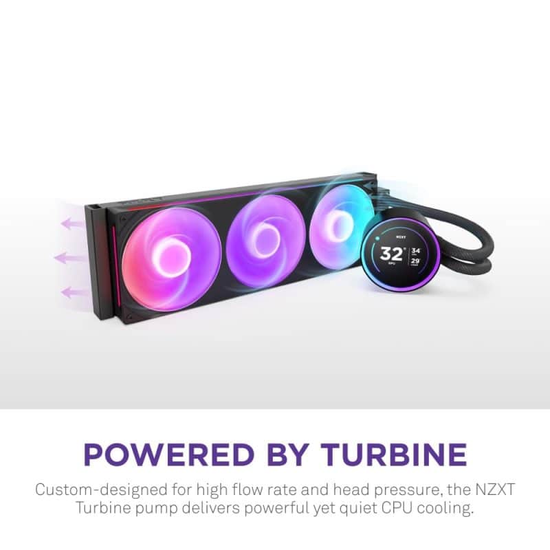 NZXT Kraken AIO CPU Liquid Cooler - Image 2