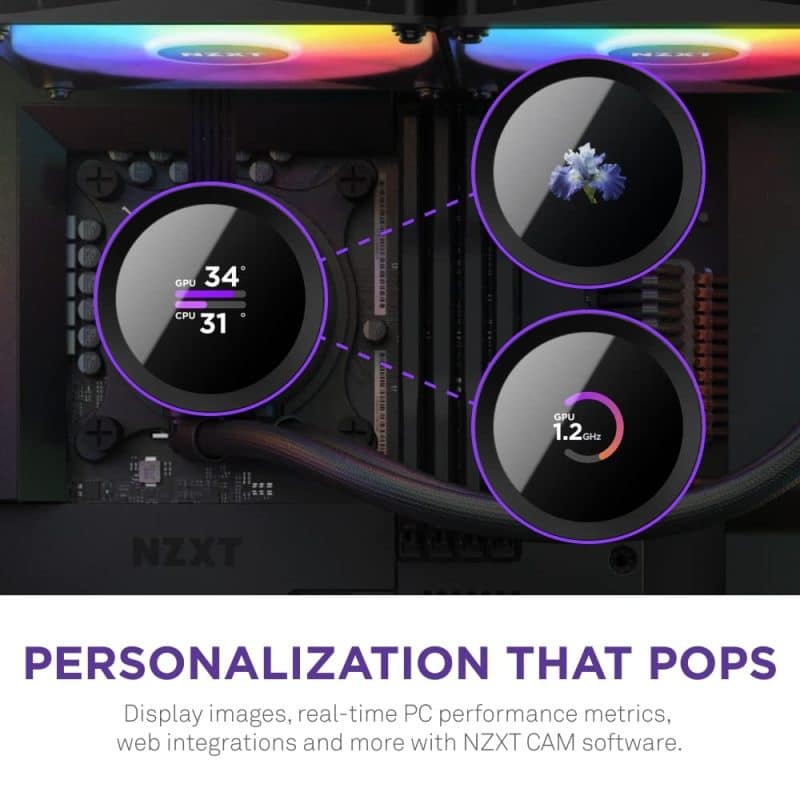 NZXT Kraken AIO CPU Liquid Cooler - Image 13