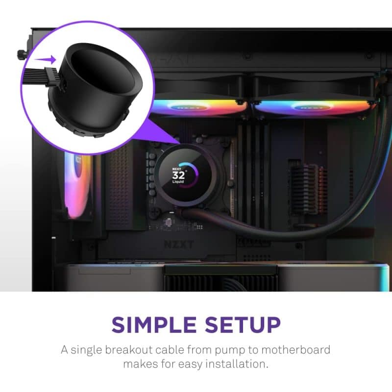 NZXT Kraken AIO CPU Liquid Cooler - Image 18