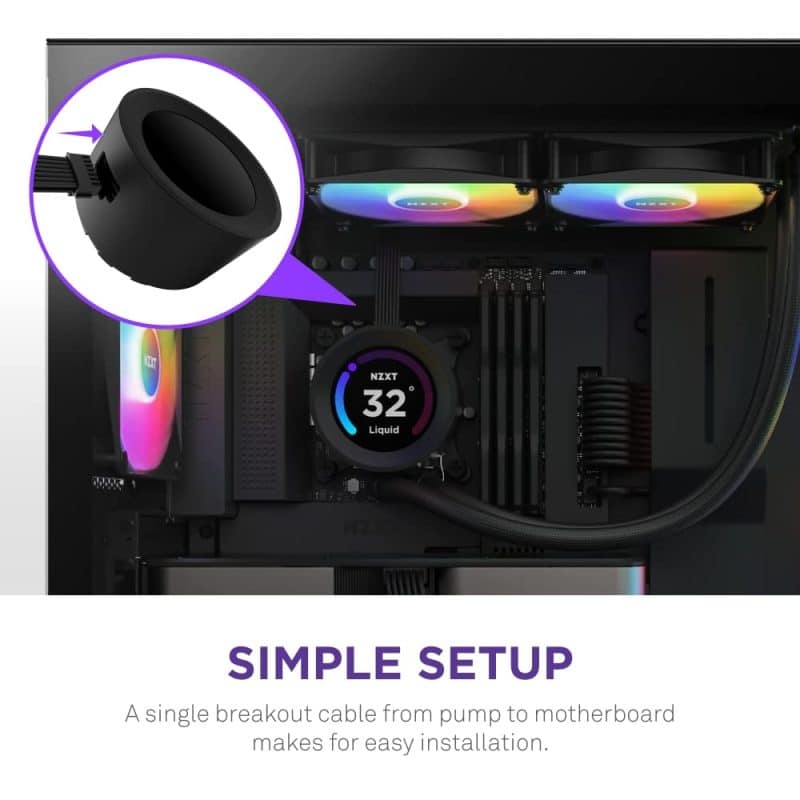 NZXT Kraken AIO CPU Liquid Cooler - Image 35