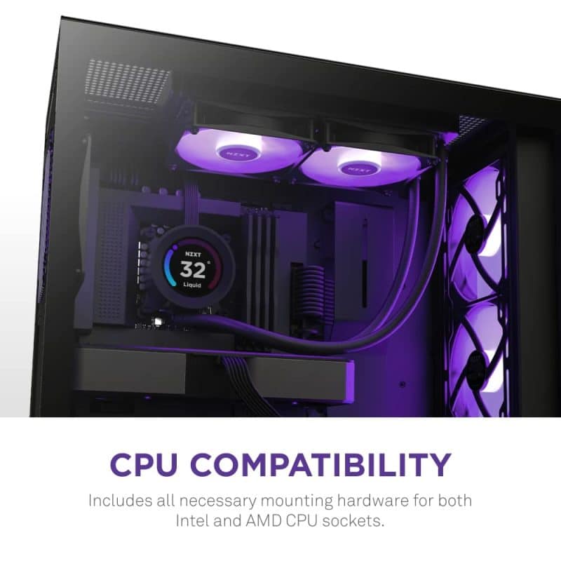 NZXT Kraken AIO CPU Liquid Cooler - Image 37