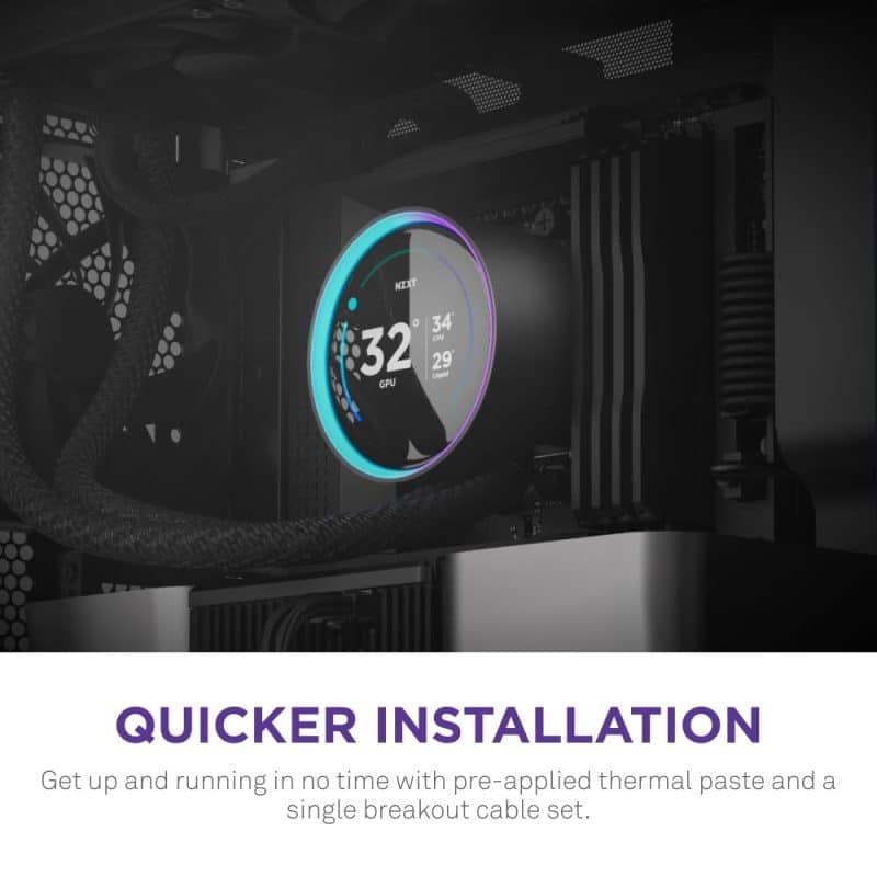 NZXT Kraken AIO CPU Liquid Cooler - Image 52