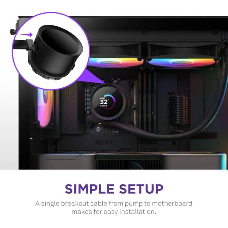 NZXT Kraken AIO CPU Liquid Cooler - Image 65