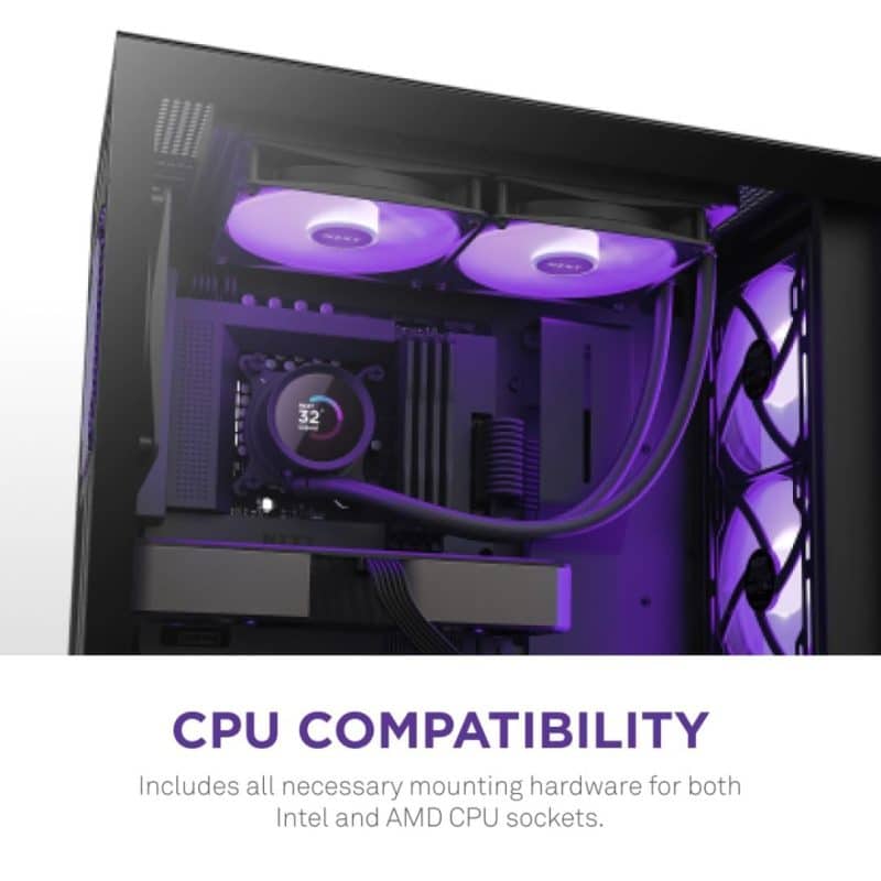 NZXT Kraken AIO CPU Liquid Cooler - Image 67