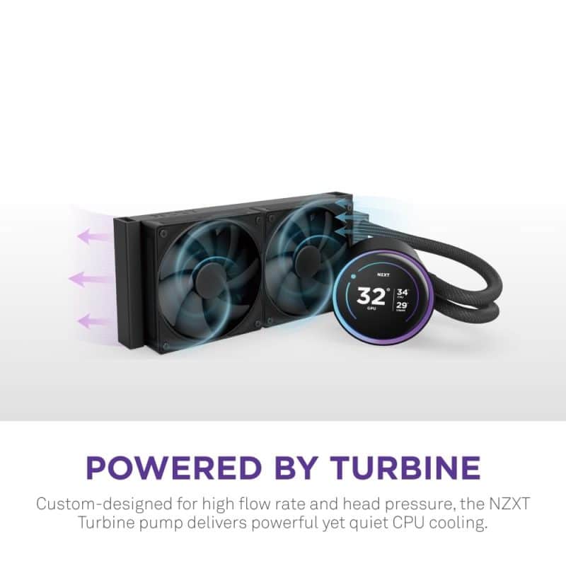 NZXT Kraken AIO CPU Liquid Cooler - Image 88