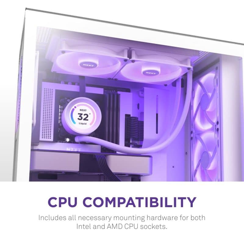 NZXT Kraken AIO CPU Liquid Cooler - Image 124