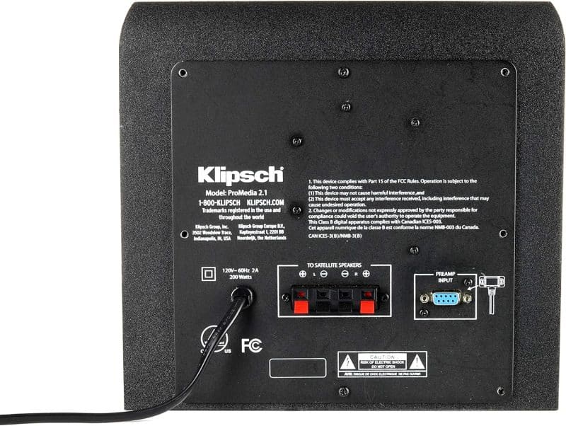 Klipsch ProMedia 2.1 THX Certified Computer Speaker System - Image 7