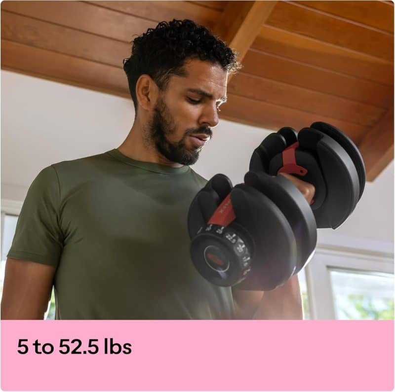 Bowflex SelectTech 552 Adjustable Dumbbells - Image 4