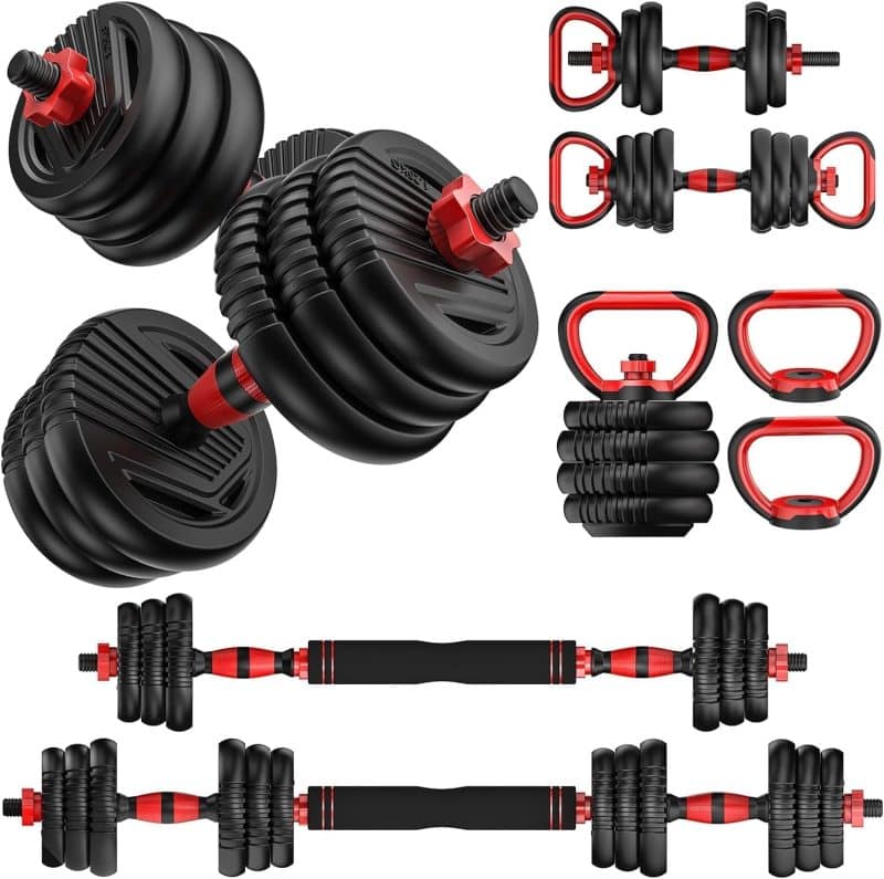 UNNMIIY 4 in 1 Multifunctional Dumbbell Set - Image 13