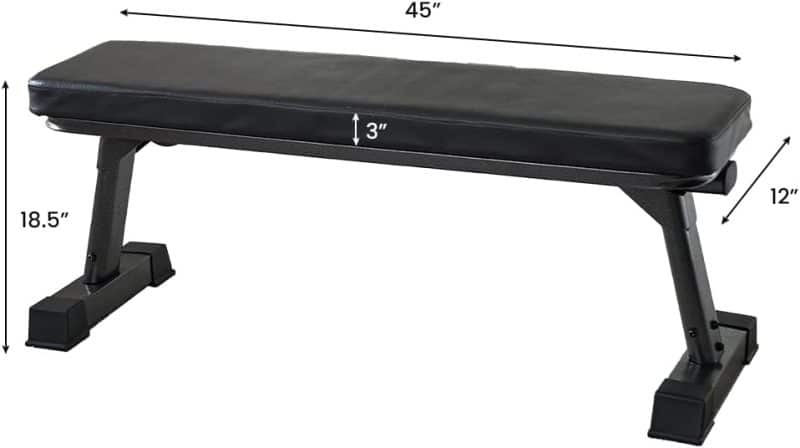 FF Finer Form Gym Quality Foldable Flat Bench - Image 6