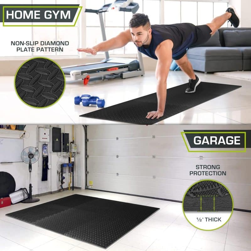 ProsourceFit Puzzle Exercise Mat - Image 45