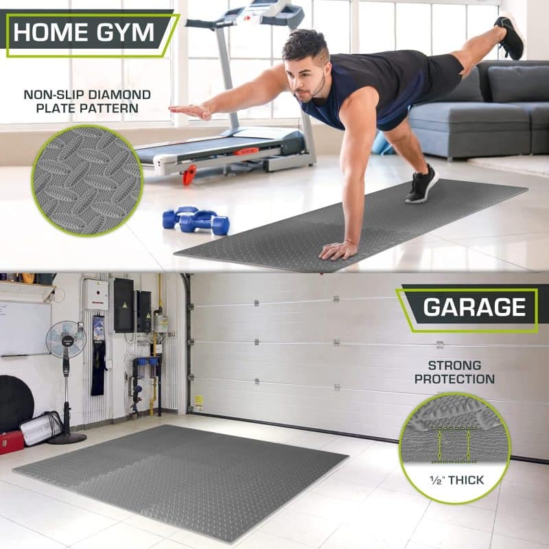 ProsourceFit Puzzle Exercise Mat - Image 57