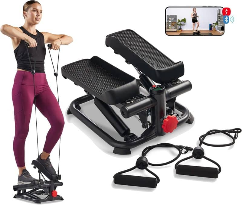 Sunny Health & Fitness Total Body 2-in-1 Stepper Machine - Image 7