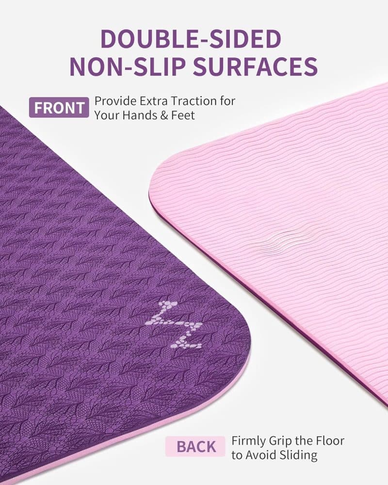 CAMBIVO Large Yoga Mat - Image 25