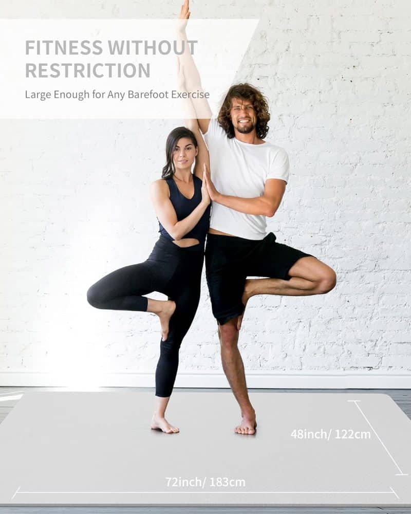 CAMBIVO Large Yoga Mat - Image 35