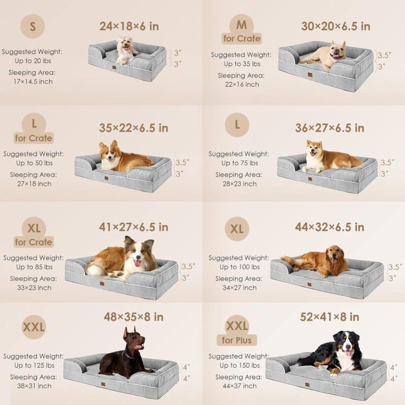 EHEYCIGA Orthopedic Dog Bed - Image 12