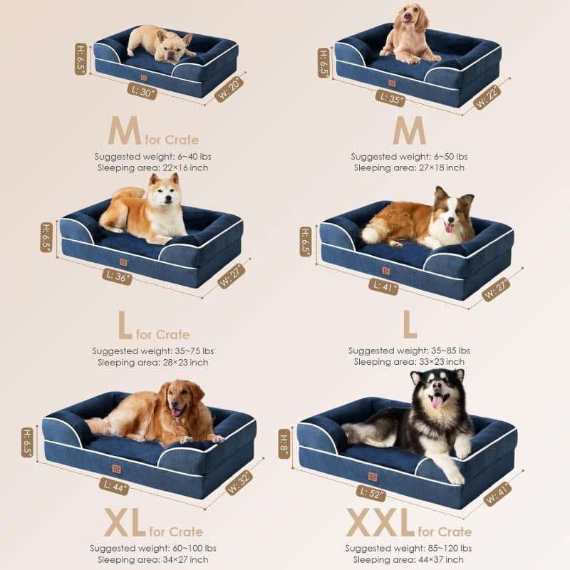 EHEYCIGA Orthopedic Dog Bed - Image 74