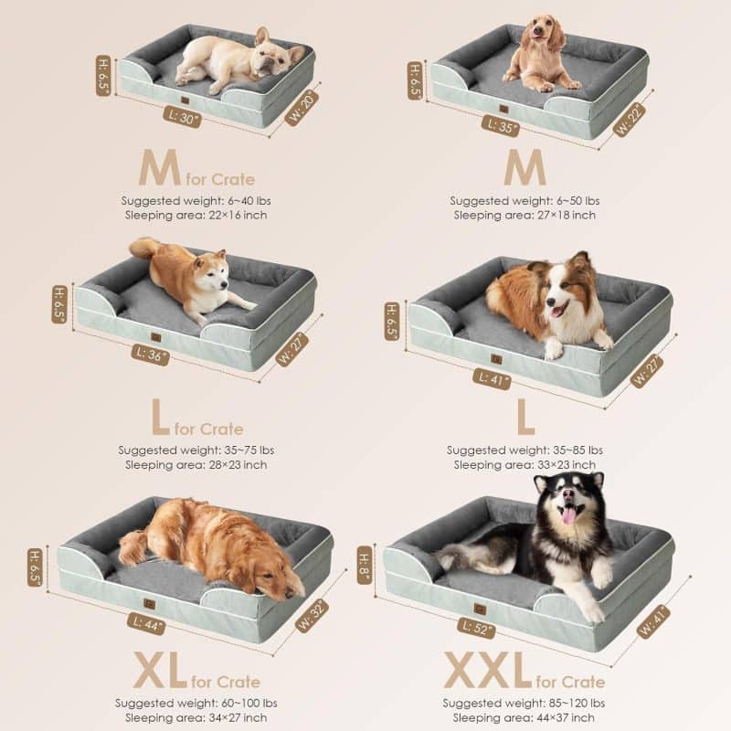 EHEYCIGA Orthopedic Dog Bed - Image 159