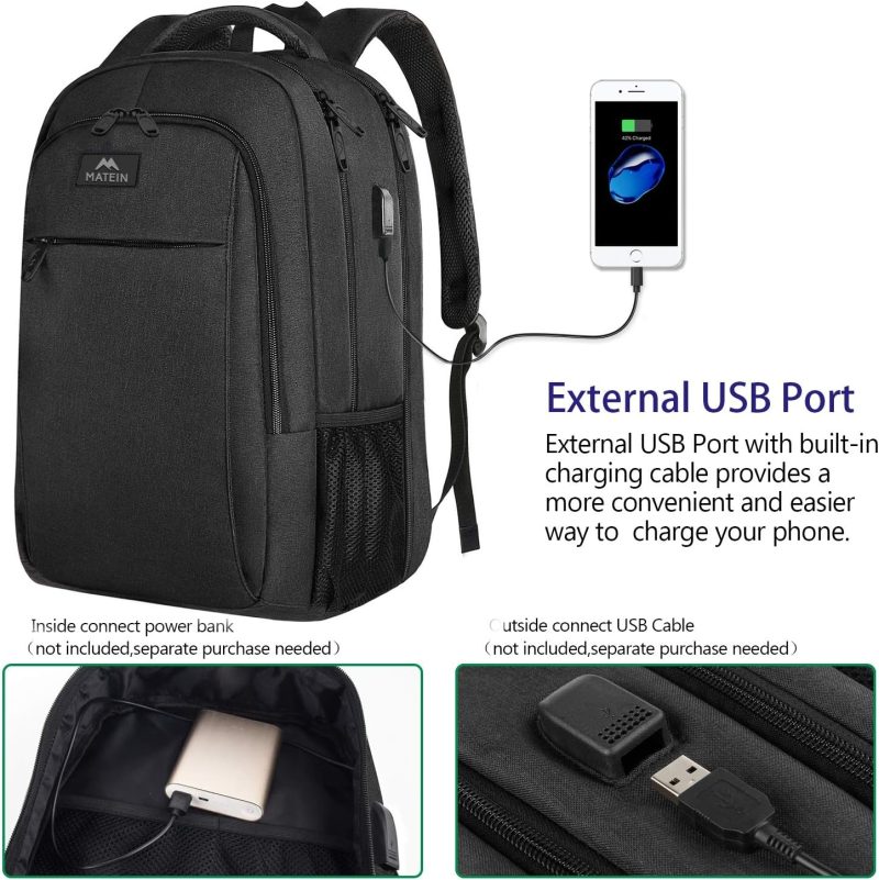 MATEIN Laptop/Travel/College Backpack - Image 4