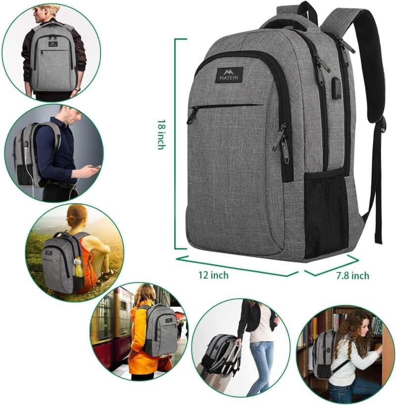 MATEIN Laptop/Travel/College Backpack - Image 47