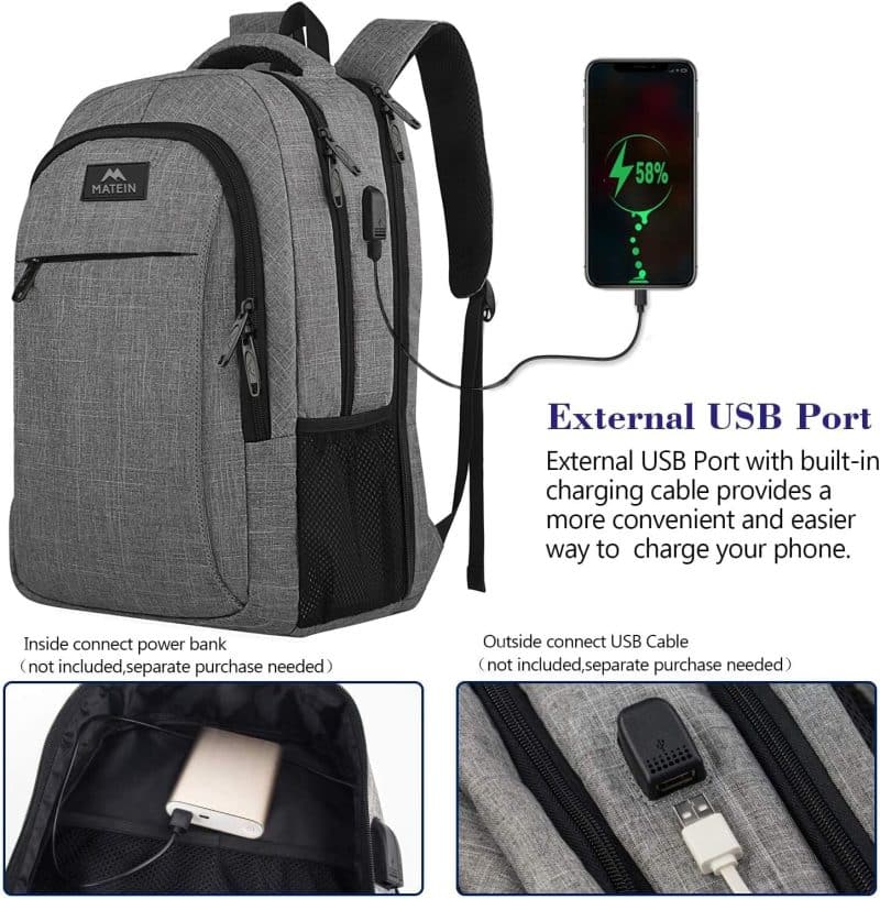 MATEIN Laptop/Travel/College Backpack - Image 87