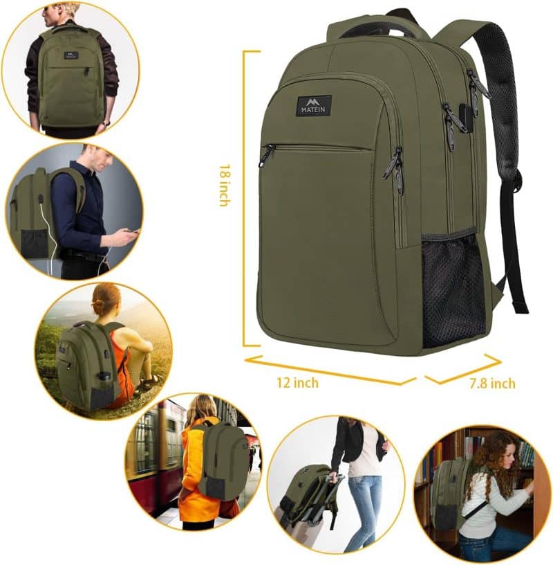MATEIN Laptop/Travel/College Backpack - Image 133
