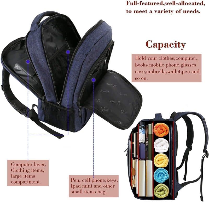 MATEIN Laptop/Travel/College Backpack - Image 153