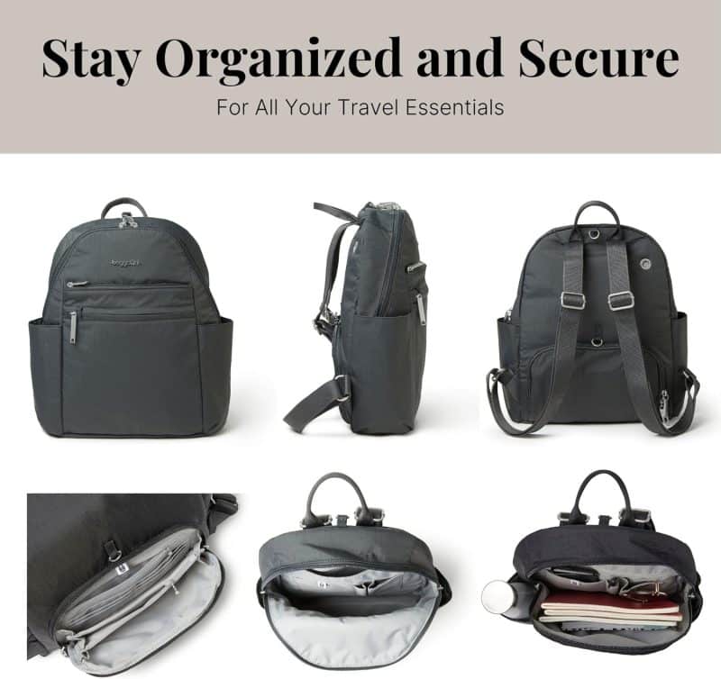 baggallini Securtex® Travel Anti-theft Backpack - Image 16