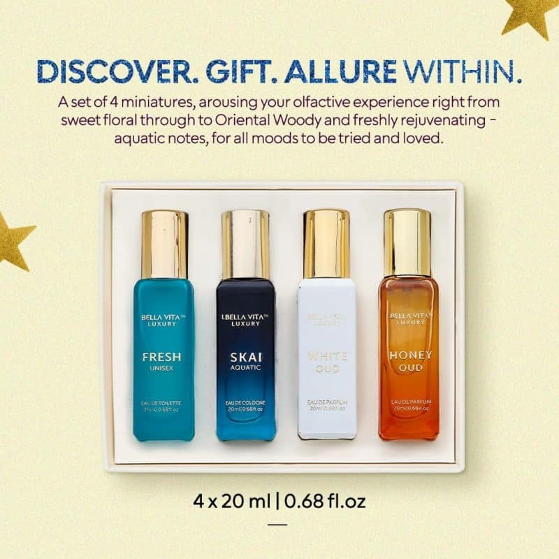 BellaVita Luxury Women's Cologne Set - Image 4