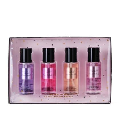 Victoria's Secret Fragrance Mist Collection 4 Piece Mini Mist Gift Set