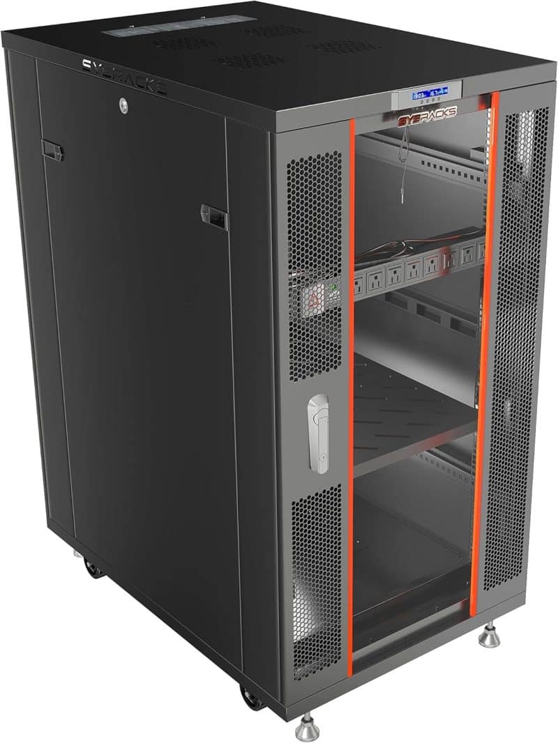 Sysracks Server Rack Network Enclosure on Wheels - Image 2