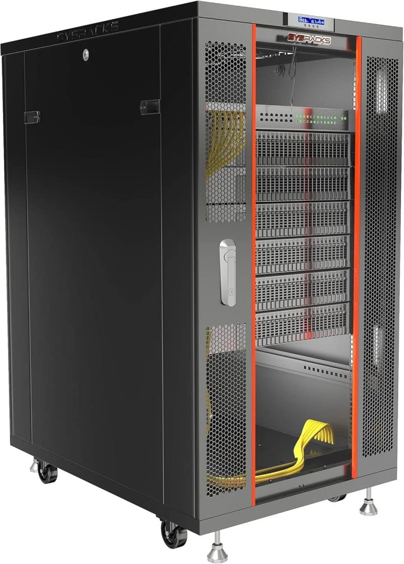 Sysracks Server Rack Network Enclosure on Wheels - Image 9