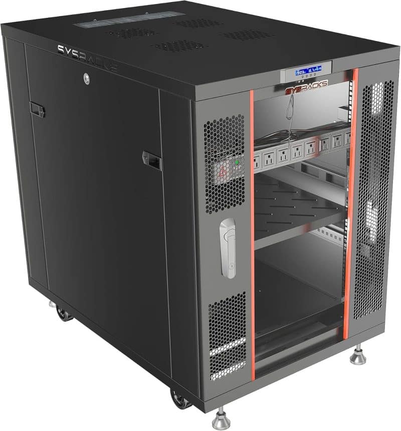 Sysracks Server Rack Network Enclosure on Wheels - Image 13