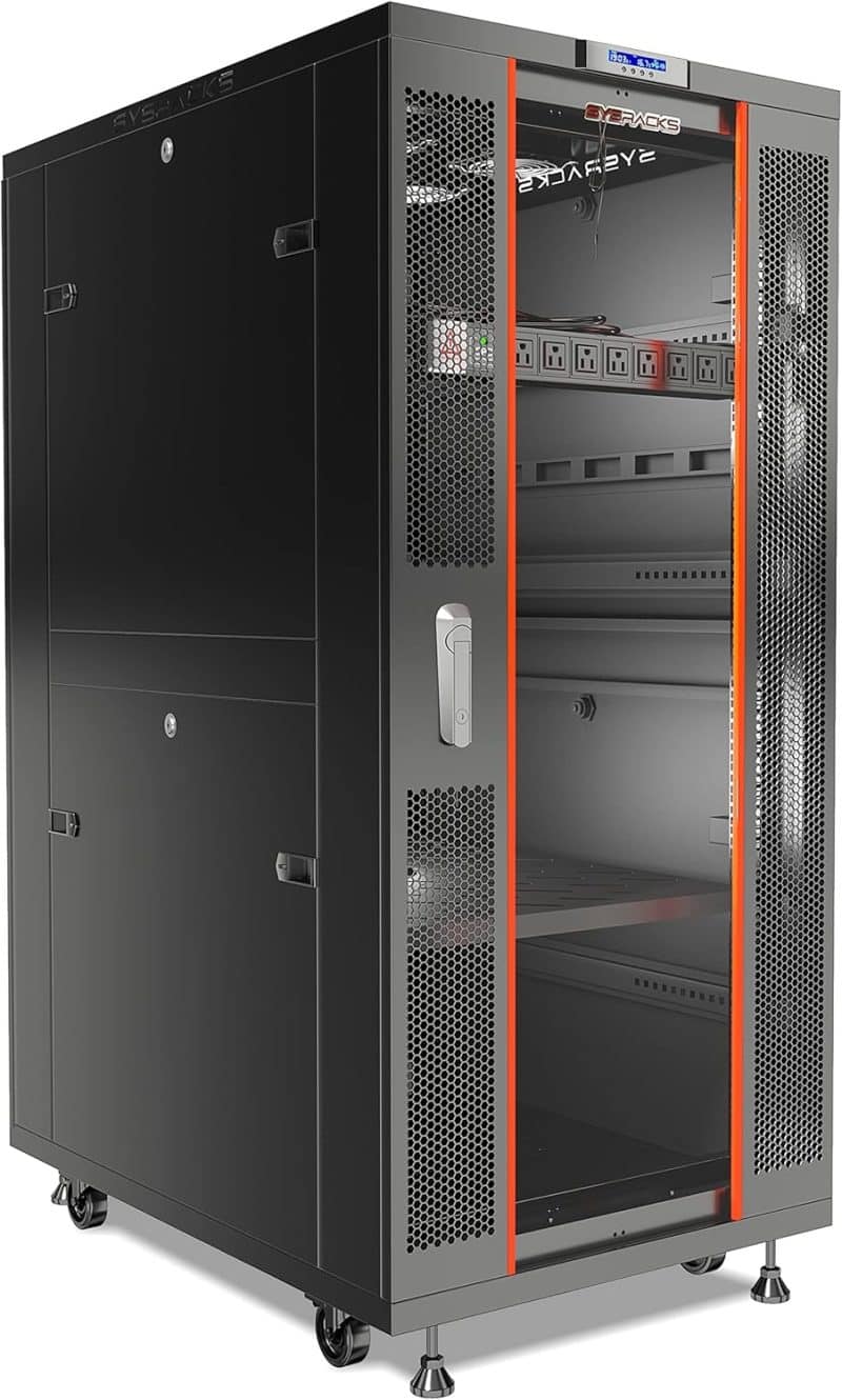 Sysracks Server Rack Network Enclosure on Wheels - Image 23
