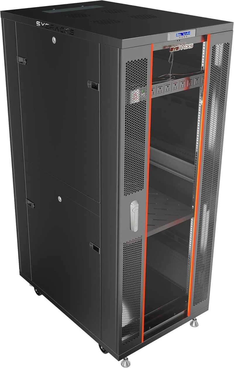 Sysracks Server Rack Network Enclosure on Wheels - Image 36