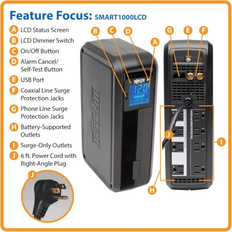 Tripp Lite SMARTLCDXL Smart UPS Back Up - Image 35