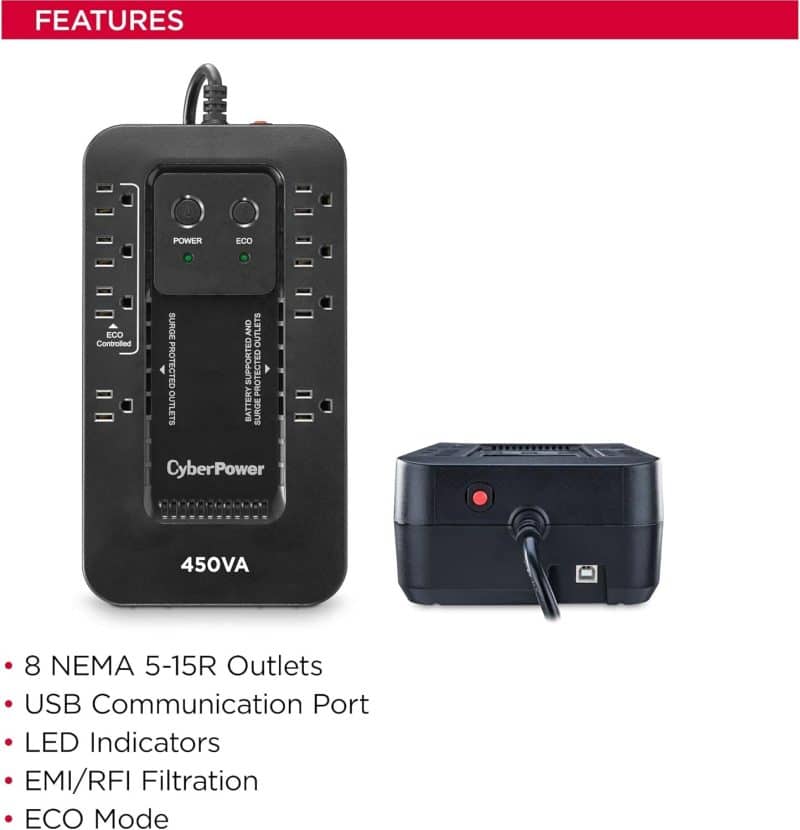CyberPower Ecologic Battery Backup & Surge Protector System - Image 21